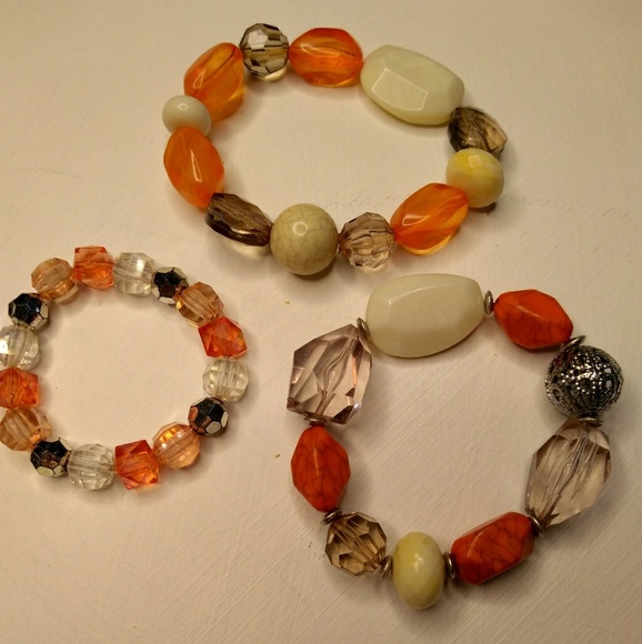 Fashion bracelets. Set of 3 - Picture 2 of 2